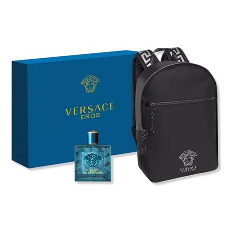 versace eros summer backpack set.